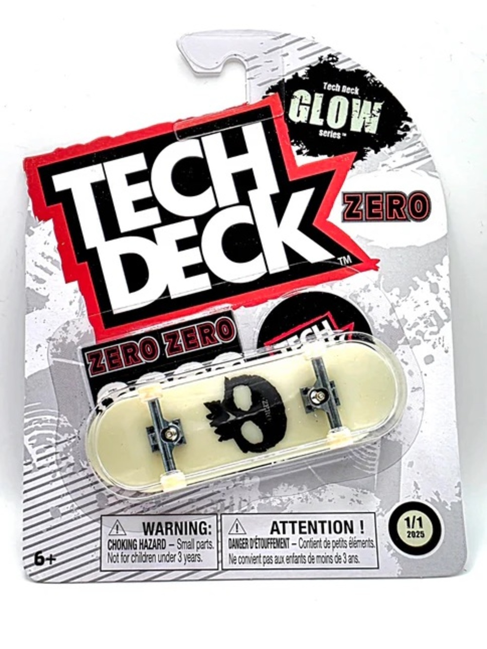 ZERO Glow In The Dark Tech Deck Chase Limited Edition ULTRA RARE Fingerboard